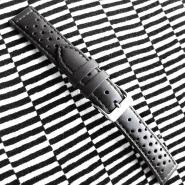 18mm Black Racing Strap