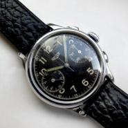 HEUER Ref.347N           WWII Military Chronograph
