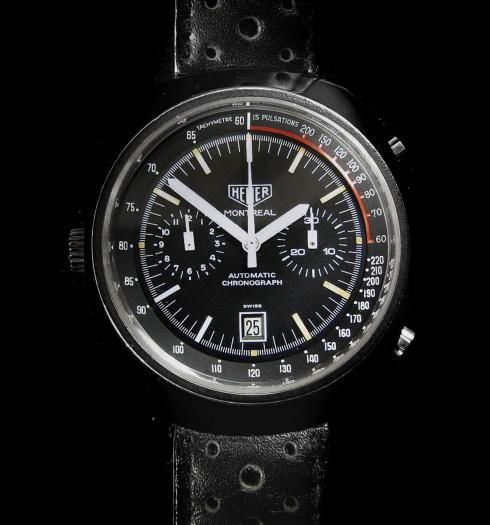 HEUER Montreal Black